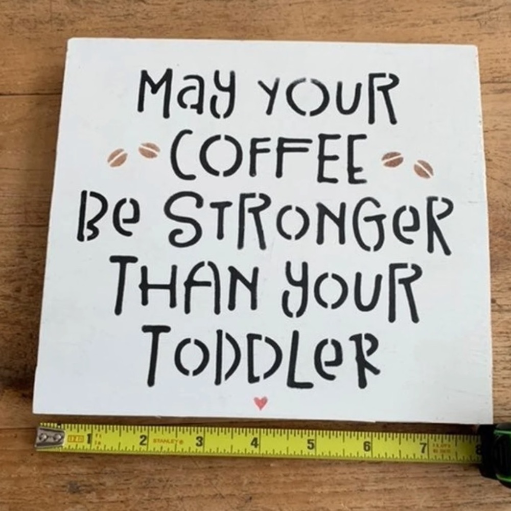 Wooden Coffee sign